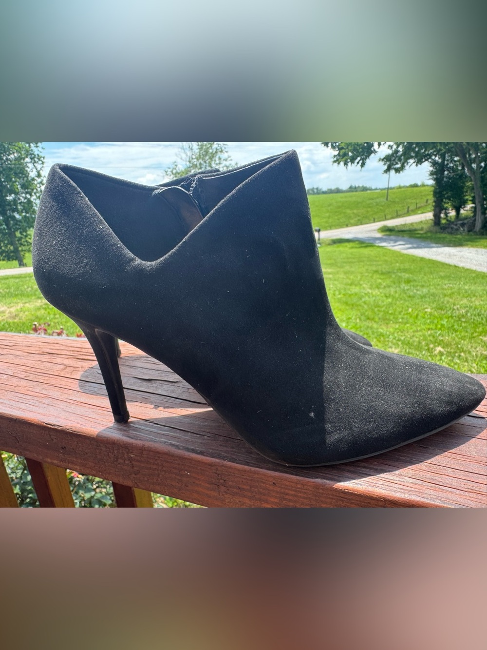Jessica Simpson Black Women's Heeled Booties 7.5 NWOT